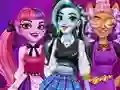 Leikur High School Princess Monster Mash á netinu Leikur High School Princess Monster Mash á netinu