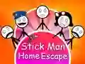 Leikur Stickman: Flóttinn úr Heimili á netinu Leikur Stickman: Flóttinn úr Heimili á netinu