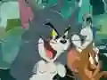 Leikur Pússl Jerry og Tom á netinu