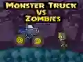 Leikur Monster Truck gegn Zombíum á netinu Leikur Monster Truck gegn Zombíum á netinu