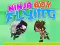 Leikur Fljúgandi Ninja Strákur á netinu Leikur Fljúgandi Ninja Strákur á netinu