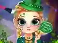 Leikur Lítill Lillý St. Patrick's Day myndatöku á netinu Leikur Lítill Lillý St. Patrick's Day myndatöku á netinu