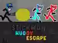 Leikur Stickman Huggy Flóttinn á netinu Leikur Stickman Huggy Flóttinn á netinu