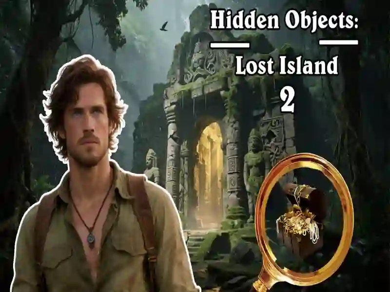 Leikur Faldir hlutir: Lost Island 2 á netinu