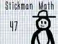 Leikur Stickman Stærðfræði á netinu