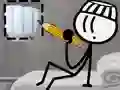 Leikur Dop Stickman Flótti úr Fangelsi á netinu