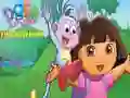 Leikur Dora Finndu Falinn Kort á netinu Leikur Dora Finndu Falinn Kort á netinu