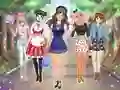 Leikur Tíska Anime í Menntaskóla á netinu