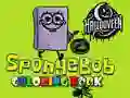 Leikur SpobgeBob Halloween Litabók á netinu Leikur SpobgeBob Halloween Litabók á netinu