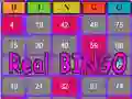 Leikur Raunverulegt BINGO á netinu Leikur Raunverulegt BINGO á netinu