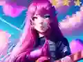 Leikur Anime Puzzlar á netinu