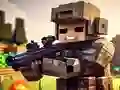 Leikur Pixel Þorpsstríð 3D.io á netinu Leikur Pixel Þorpsstríð 3D.io á netinu