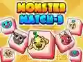 Leikur Monstr Match-3 á netinu