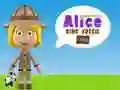 Leikur Heimurinn Alice: Dínó Fossil á netinu