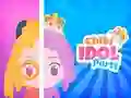 Leikur Chibi Idol Party á netinu Leikur Chibi Idol Party á netinu