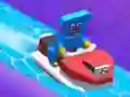 Leikur Huggy Jet Ski Keppni 3D á netinu