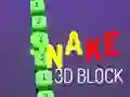 Leikur Snákur 3D Blokkur á netinu Leikur Snákur 3D Blokkur á netinu