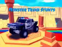 Leikur Monster Truck Stunts á netinu Leikur Monster Truck Stunts á netinu