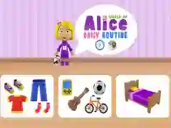 Leikur Heimur Daglegra Rútinu Alice á netinu