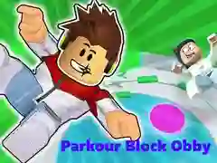 Leikur Parkour Block Obby á netinu