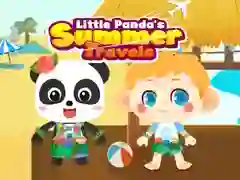 Leikur Lítill Panda Sumarferðir á netinu Leikur Lítill Panda Sumarferðir á netinu