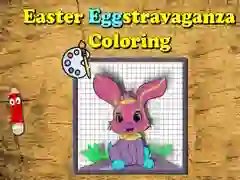 Leikur Páskaegg Lita á netinu