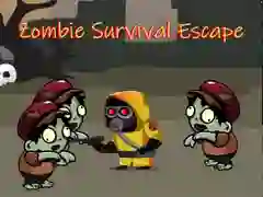 Leikur Zombie Overlifandi Flótti á netinu