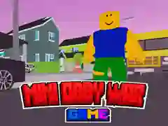 Leikur Mini Obby Stríðsleikur á netinu Leikur Mini Obby Stríðsleikur á netinu