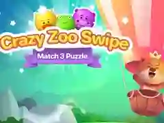 Leikur Сумасшедший зоопарк: Головоломка три в ряд á netinu