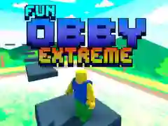 Leikur Skemmtilegur Obby Ekstrem á netinu