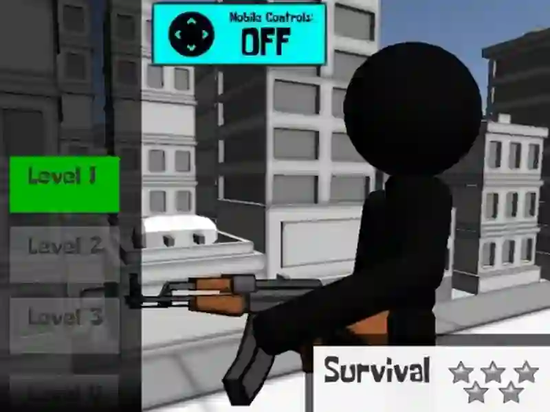 Leikur Stickman Gun Shooter 3d á netinu