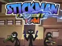Leikur Stickman Teymi Detroit á netinu