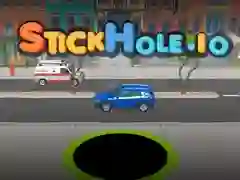 Leikur Stickhole.io á netinu Leikur Stickhole.io á netinu