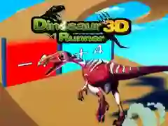 Leikur Dínósaur Hlaupandi 3D á netinu