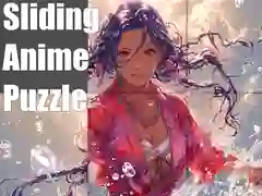 Leikur Glæsandi Anime Púsla á netinu Leikur Glæsandi Anime Púsla á netinu