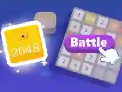 Leikur Bardaga 2048 á netinu