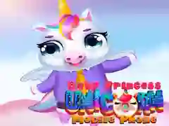 Leikur Baby Princess Unicorn farsími á netinu Leikur Baby Princess Unicorn farsími á netinu
