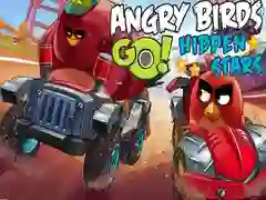 Leikur Angry Birds Go! Fali stjörnur á netinu Leikur Angry Birds Go! Fali stjörnur á netinu