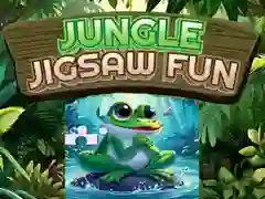 Leikur Skemmtun í frumskóginum Jigasw á netinu