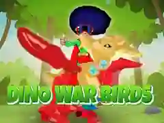 Leikur Dino Stríð Fuglar á netinu Leikur Dino Stríð Fuglar á netinu