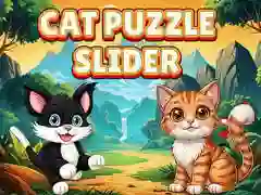 Leikur Katt Puzzl Slydari á netinu