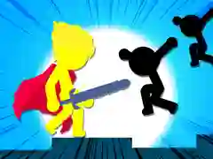 Leikur Stickman Þrumurnar á netinu Leikur Stickman Þrumurnar á netinu