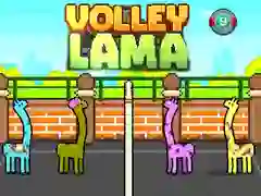 Leikur Volley Lama á netinu Leikur Volley Lama á netinu