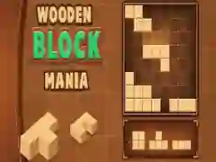 Leikur Viðarblokk Máni á netinu