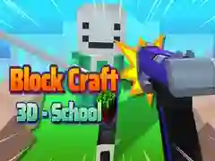 Leikur Block Craft 3D - Skóli á netinu