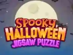 Leikur Skelfandi Halloween: Puzzel á netinu