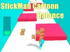 Leikur StickMan Teiknimynd Jafnvægi á netinu Leikur StickMan Teiknimynd Jafnvægi á netinu