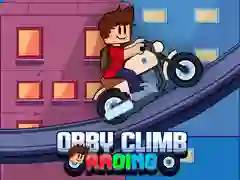 Leikur Obby Klifur Keppni á netinu Leikur Obby Klifur Keppni á netinu