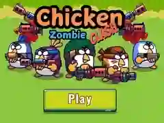 Leikur Kjúklinga Zombí átök á netinu