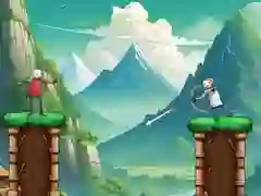 Leikur Stríð Bogmanna Stickman á netinu